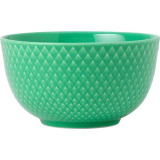 Lyngby Porcelæn Rhombe Color Skål Ø11 cm Grøn