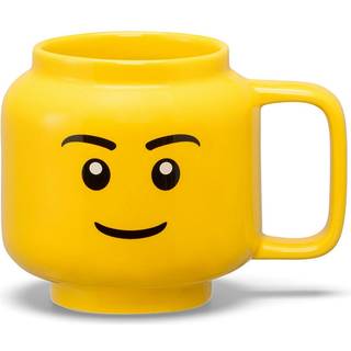 Room Copenhagen Lego Ceramic Mug Small Boy Krus t S - Kaffekopper Keramik Gul - 40460800