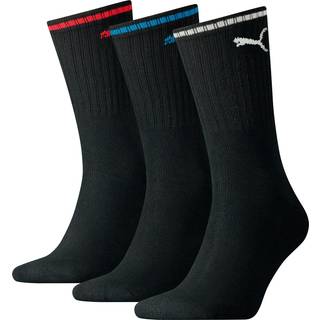 Puma 3-pak Crew Sock Stripe - Black - Str 39/42 * Kampagne *