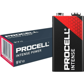 Duracell Procell INTENSE E / 9V Batterier (10 stk.)