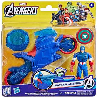 Marvel Avengers Captain America Actionfigur Shield-Shot Cycle