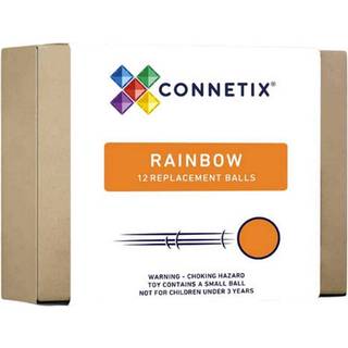 CONNETIX | Rainbow kugler til kuglebane, 12 stk