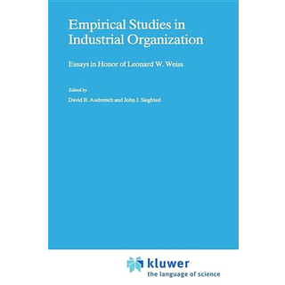 Empirical Studies in Industrial Organization