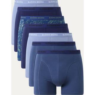 Björn Borg Cotton Stretch Boxers 7-pack Blå, L