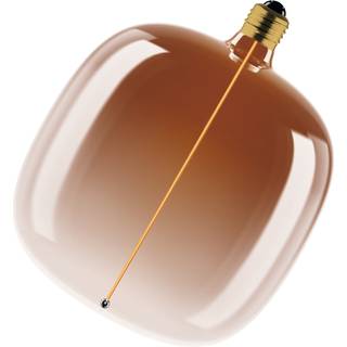 OSRAM LED Vintage Big Oval E27 4,8W 818 Filament brun dæmpbar 4,8W,, Brun/rust, Glas
