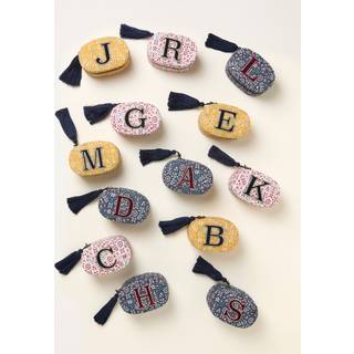 Fat Face FatFace Multi Alphabet Floral Travel Jewellery Box