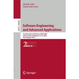 Software Engineering and Advanced Applications (4, 2025) |