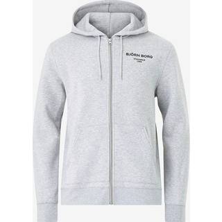 Björn Borg Borg Essential 1 Zip Hoodie Grå, S