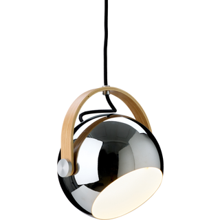 Michael Waltersdorff - DC Pendel Ø18 Krom - Halo Design - Hos Lampeagenten