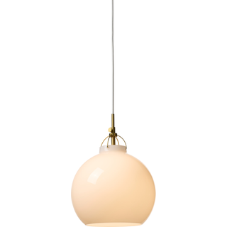 Toscana Pendel - Ø27 - Opal/Messing - Halo Design