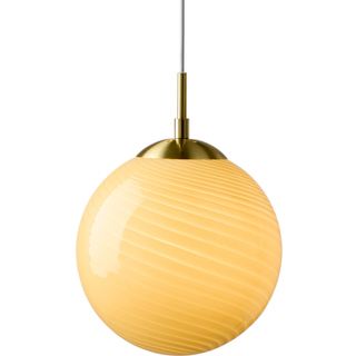 Michael Waltersdorff - Candy Ball Pendel Ø25 Cream - Halo Design - Hos Lampeagenten
