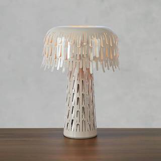 Markslöjd Bordlampe Verbera, Aluminium/grå/zink, Stue/spisestue, Metal, Vintage