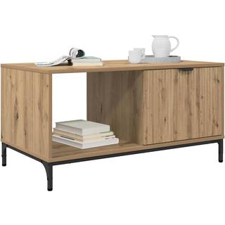 Sofabord artisan eg 90 x 49 x 46 cm Konstrueret træ