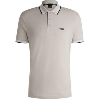 BOSS Paddy Polo T Shirt Grey
