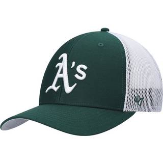 '47 MLB Men's Trucker Snapback Justerbar hat (Oakland Athletics - Green/Yellow)