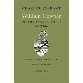 William Cowper of the Inner Temple, Esq.