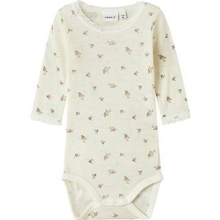 Name It Wang Wool Needle Body - Snow White/Flower