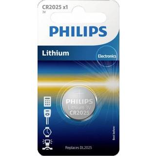 Philips Lithium Knapcelle CR2025