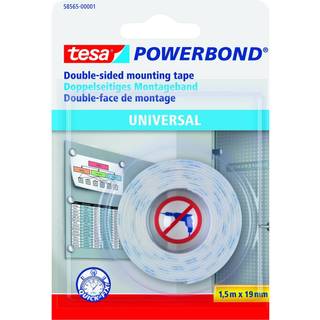 tesa Powerbond Mounting Tape Universal 1.5m x 19mm