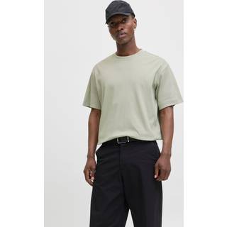 Ensfarvet T-shirt