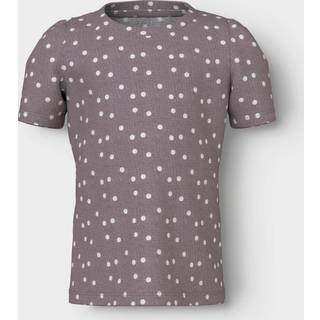 Judy T-shirt, Purple Dove, 110 cm