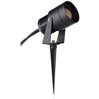 Markslöjd Garden 24 LED-spot, sort, 6 watt 24, dæmpbar, Sort, Aluminium, Moderne