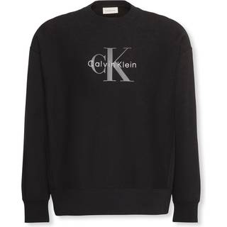 Oversized Monogram Sweatshirt - Black - XXL