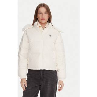 Short Down Puffer Jacket - White - XS