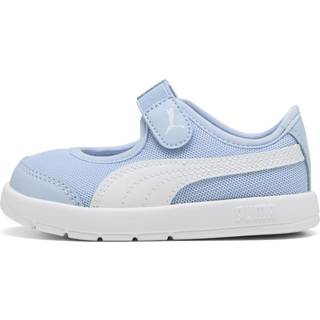 PUMA Courtflex v3 Lina V Sneakers Toddlers, Shoes, Haute Tropic/White, 21