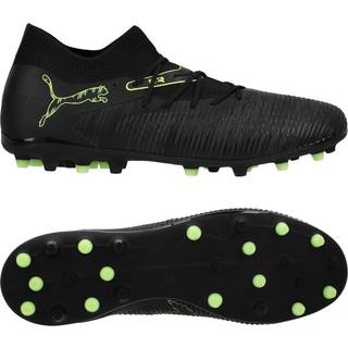 PUMA FUTURE 8 MATCH MG Football Boots Unisex, Shoes, Black/Fizzy Light/Green Terrain, 44