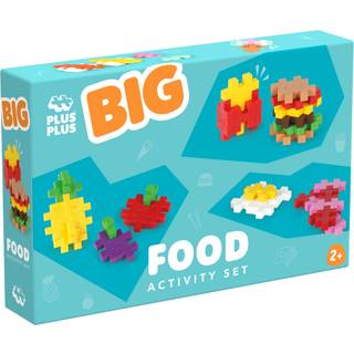 Plus-Plus BIG aktivitetssæt - Mad, 50 stk