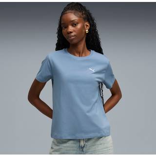PUMA Wardrobe Essentials Comfort Tee Women, Clothing, Cool Blue, S