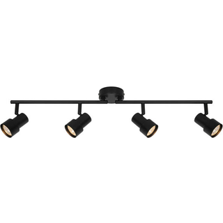 Nordlux Boston 4-rail Ceiling Light Black