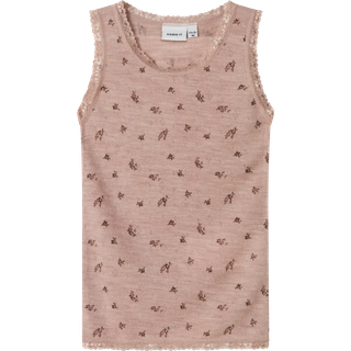 NAME IT Uld Tank Top Wang Shadow Gray