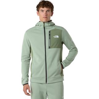 The North Face Mountain Athletics Fleece Full Zip Jacket Fleecejakke Herrer størrelse M farve grøn