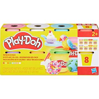 Play-Doh modellervoks 8-pak - flere varianter - assorteret