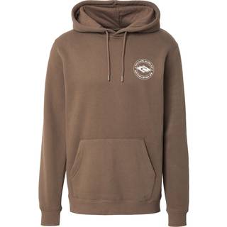 Rip Curl Staple Hood Hoodie Herrer størrelse S farve brun/beige