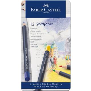 Faber-Castell Farveblyant Goldfaber 12 stk. - Flerfarvet