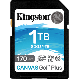 Kingston Canvas Go! Plus SDXC 170R C10 UHS-I U3 V30 1TB
