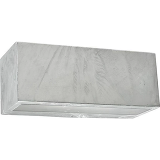 Norlys Asker, væglampe, up/down, E27, IP44, galvaniseret