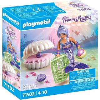 Playmobil 71502 Princess Magic Byggesæt Havfrue med Perlemuslingeskal