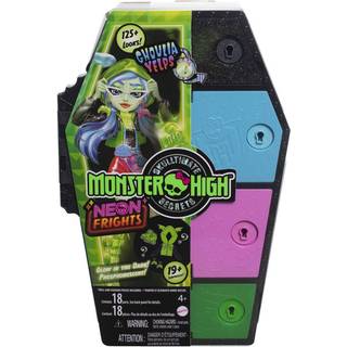 Monster High Skulltimate Secrets Neon Frights Dukke Ghoulia Yelps