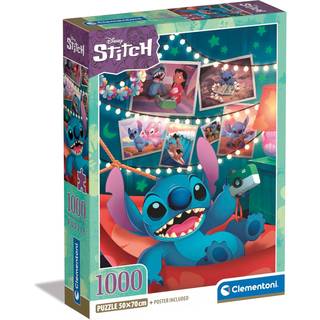 Disney Stitch puslespil, 1000 brikker [Levering: 1-2 dage]