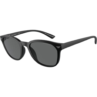 Emporio Armani Mand EA4225U 500187 Solbriller Injiceret Sort Grå Pantos Normal