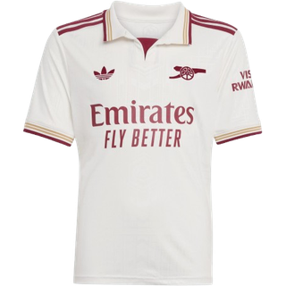 Arsenal 25/26 tredjetrøje til børn - Cloud White / Team Coll Burgundy 2 - 128