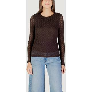 Only - Onlangila L/S Top Box - 4928839 Black Coffee