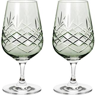 Ølglas - Frederik Bagger - Crispy Mate Emerald, Grøn - 2 stk. - Tilbud