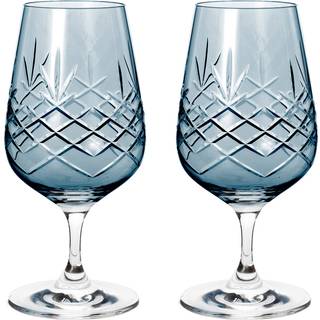 Ølglas - Frederik Bagger - Crispy Mate Sapphire, Blå - 2 stk. - Tilbud