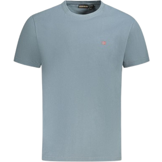 Napapijri Salis Sum Logo T Shirt Grey