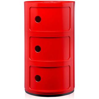 Kartell Componibili 3 Skab Rød
